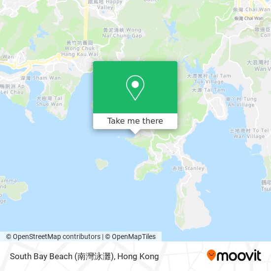 South Bay Beach (南灣泳灘) map