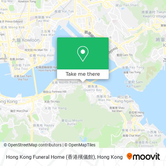 Hong Kong Funeral Home (香港殯儀館)地圖