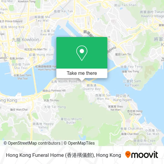 Hong Kong Funeral Home (香港殯儀館) map