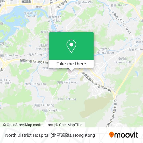 North District Hospital (北區醫院) map