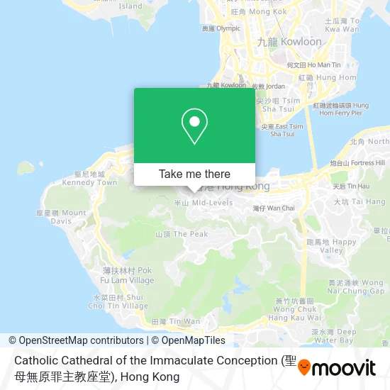 Catholic Cathedral of the Immaculate Conception (聖母無原罪主教座堂)地圖