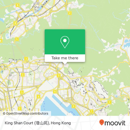 King Shan Court (瓊山苑) map
