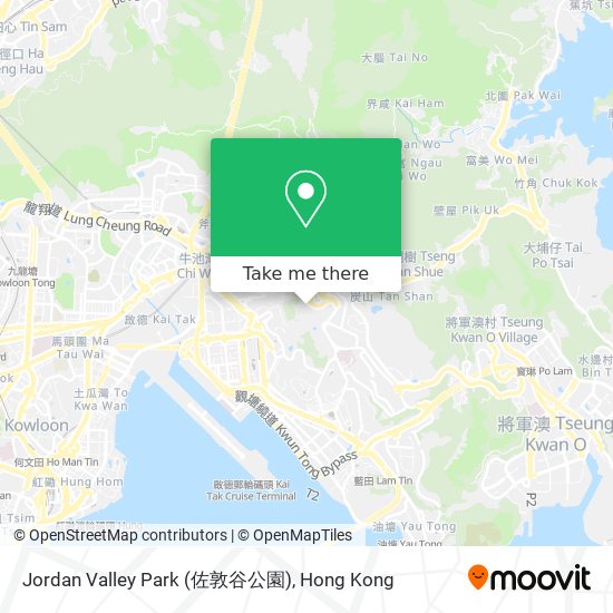 Jordan Valley Park (佐敦谷公園) map