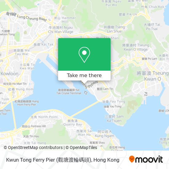 Kwun Tong Ferry Pier (觀塘渡輪碼頭) map