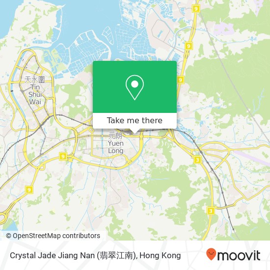 Crystal Jade Jiang Nan (翡翠江南) map