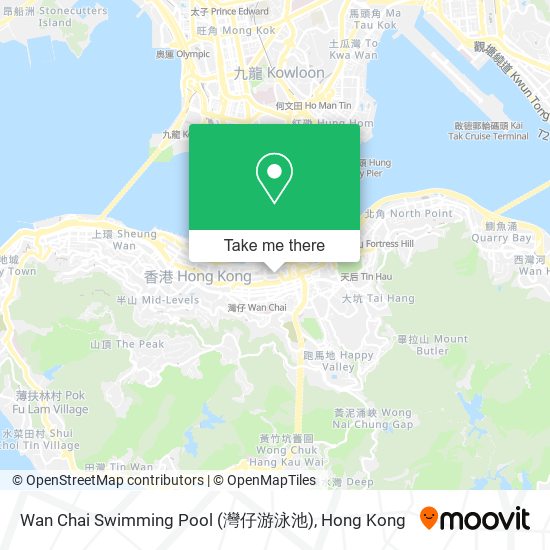 Wan Chai Swimming Pool (灣仔游泳池) map