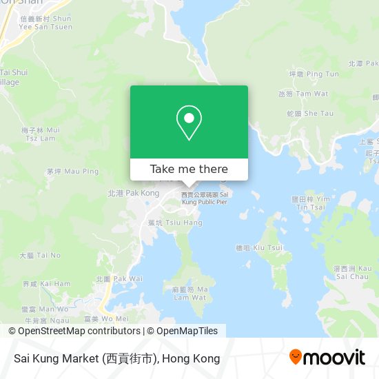 Sai Kung Market (西貢街市) map