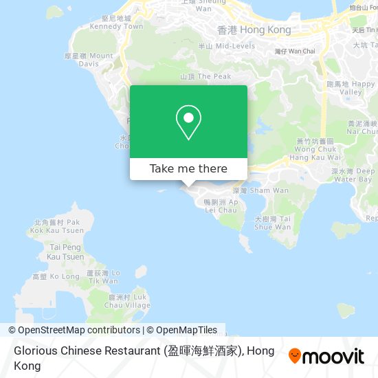 Glorious Chinese Restaurant (盈暉海鮮酒家) map