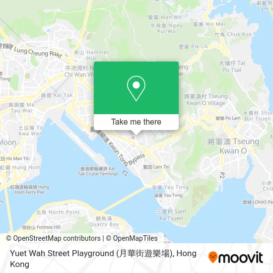 Yuet Wah Street Playground (月華街遊樂場) map
