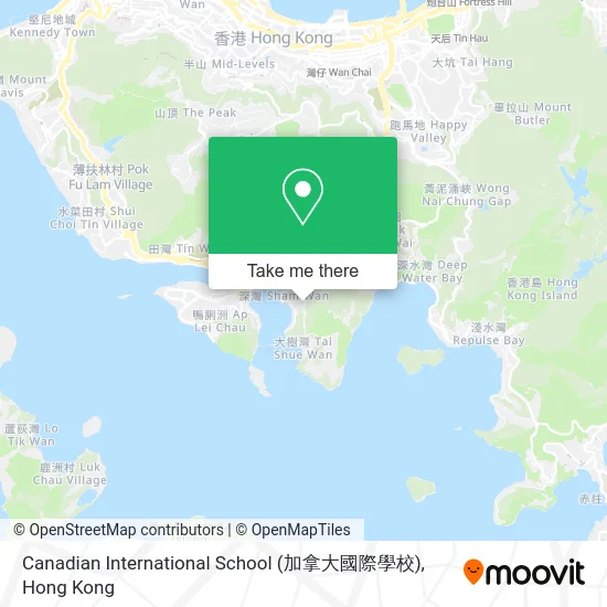 Canadian International School (加拿大國際學校) map