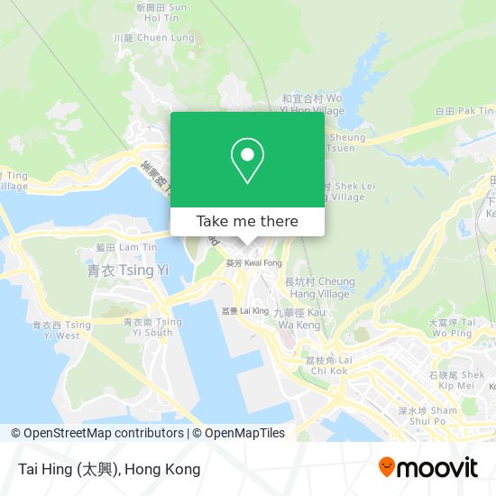 Tai Hing (太興) map