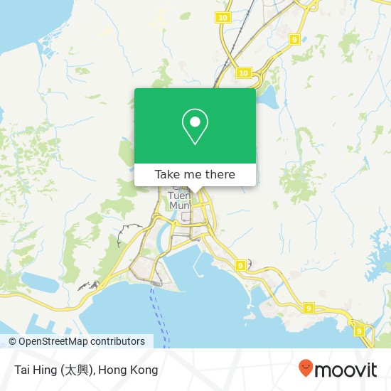 Tai Hing (太興) map