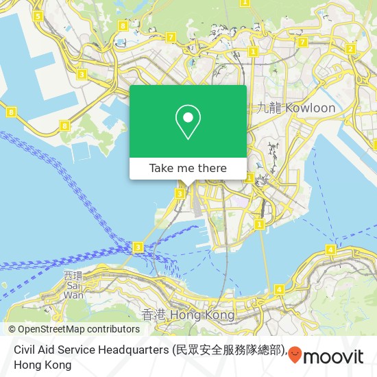 Civil Aid Service Headquarters (民眾安全服務隊總部) map