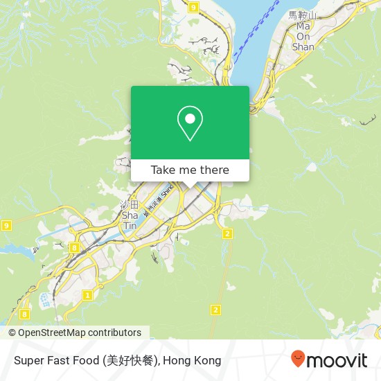 Super Fast Food (美好快餐) map