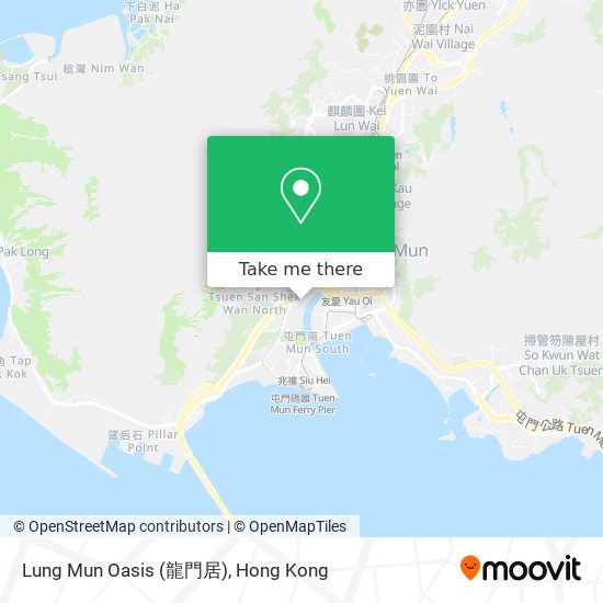 Lung Mun Oasis (龍門居) map