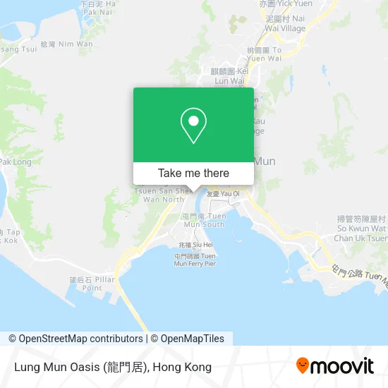 Lung Mun Oasis (龍門居) map