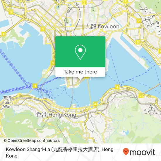 Kowloon Shangri-La (九龍香格里拉大酒店) map