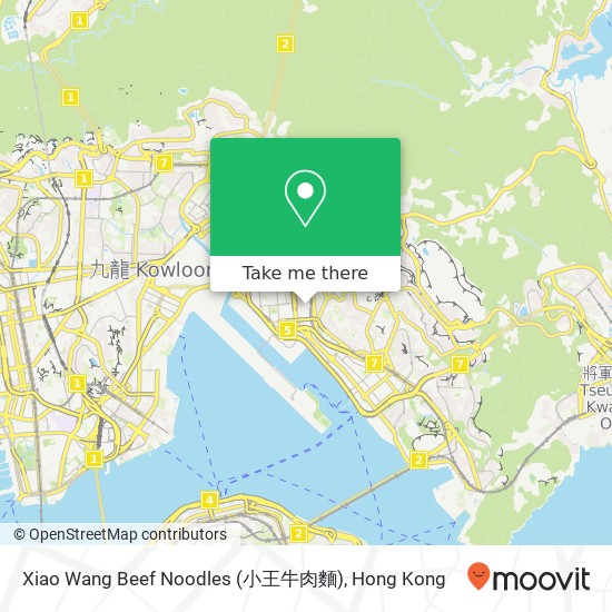 Xiao Wang Beef Noodles (小王牛肉麵) map