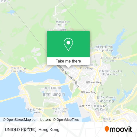 UNIQLO (優衣庫)地圖