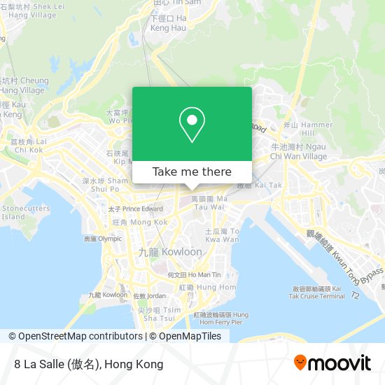 8 La Salle (傲名) map