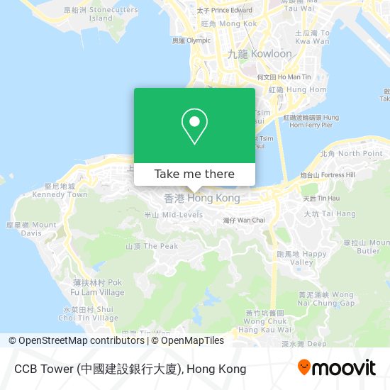 CCB Tower (中國建設銀行大廈)地圖
