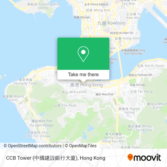 CCB Tower (中國建設銀行大廈)地圖