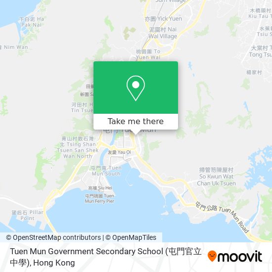 Tuen Mun Government Secondary School (屯門官立中學) map