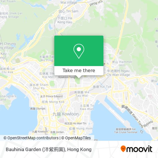 Bauhinia Garden (洋紫荊園) map