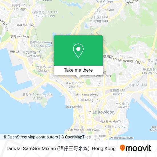 TamJai SamGor Mixian (譚仔三哥米線) map