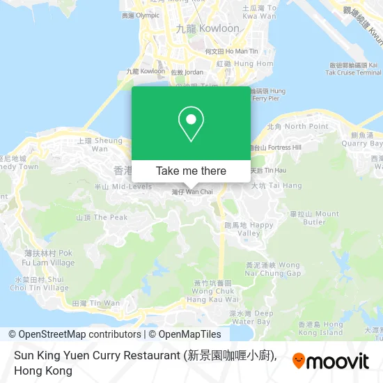 Sun King Yuen Curry Restaurant (新景園咖喱小廚) map