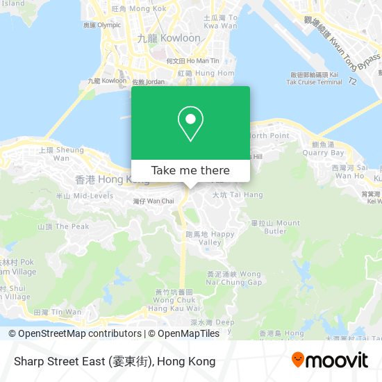 Sharp Street East (霎東街) map