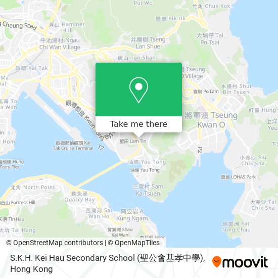 S.K.H. Kei Hau Secondary School (聖公會基孝中學) map
