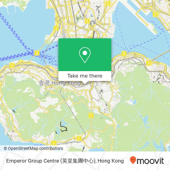 Emperor Group Centre (英皇集團中心) map