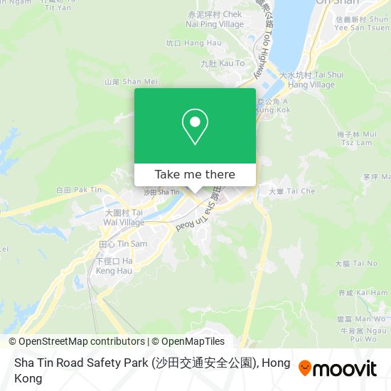 Sha Tin Road Safety Park (沙田交通安全公園) map