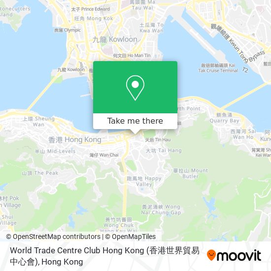 World Trade Centre Club Hong Kong (香港世界貿易中心會) map