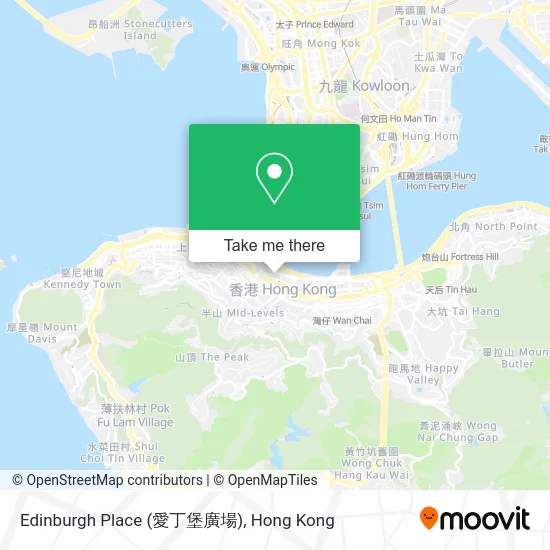Edinburgh Place (愛丁堡廣場) map