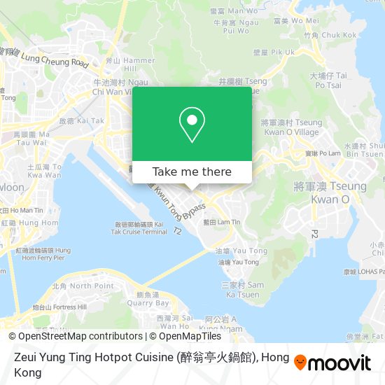 Zeui Yung Ting Hotpot Cuisine (醉翁亭火鍋館) map