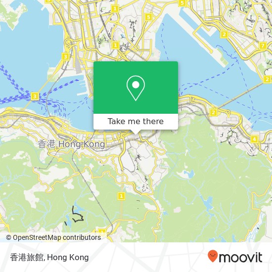 香港旅館 map