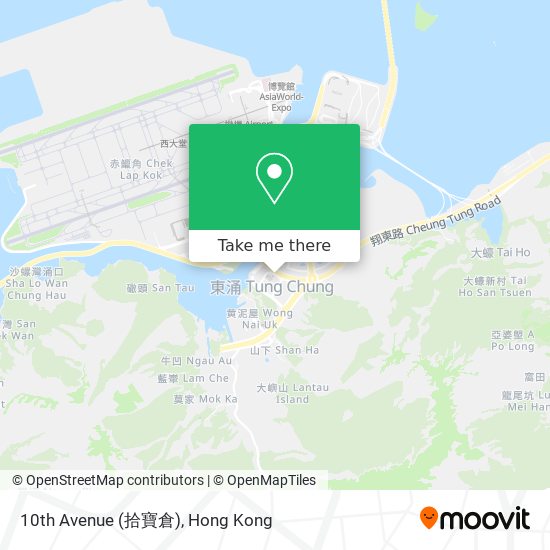 10th Avenue (拾寶倉) map