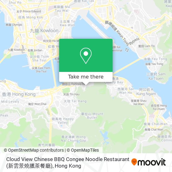 Cloud View Chinese BBQ Congee Noodle Restaurant (新雲景燒臘茶餐廳) map