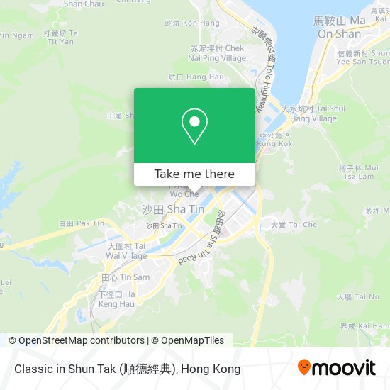 Classic in Shun Tak (順德經典) map