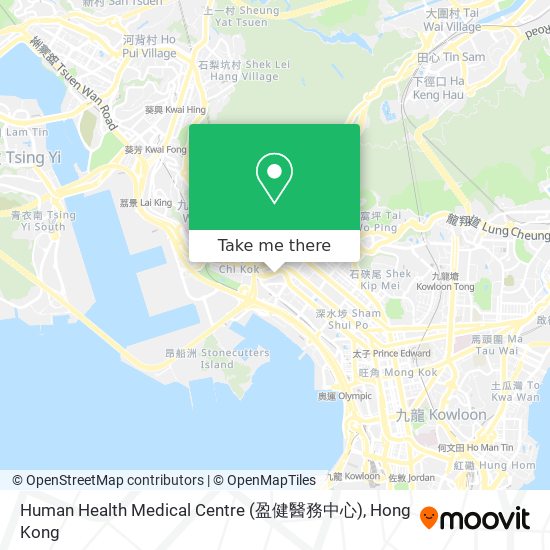 Human Health Medical Centre (盈健醫務中心) map