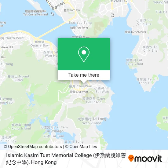 Islamic Kasim Tuet Memorial College (伊斯蘭脫維善紀念中學) map