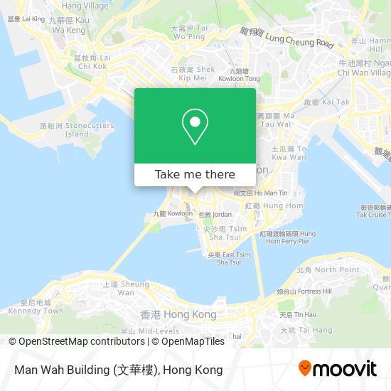 Man Wah Building (文華樓)地圖