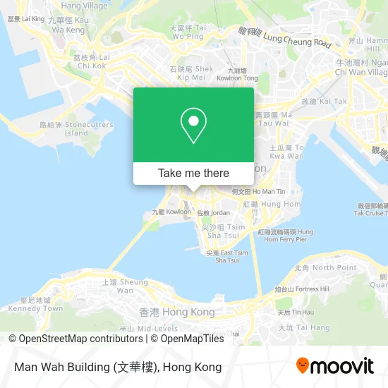 Man Wah Building (文華樓) map