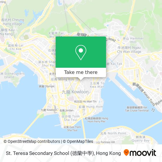 St. Teresa Secondary School (德蘭中學) map