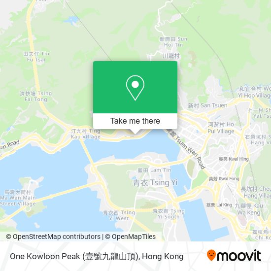 One Kowloon Peak (壹號九龍山頂) map