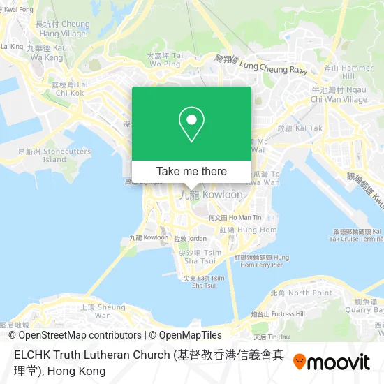ELCHK Truth Lutheran Church (基督教香港信義會真理堂)地圖