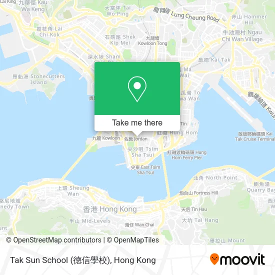 Tak Sun School (德信學校) map