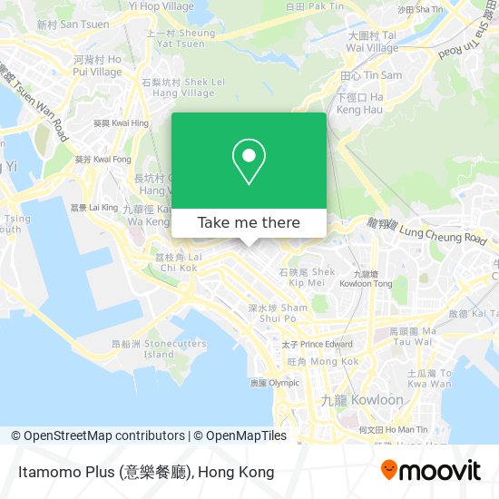 Itamomo Plus (意樂餐廳) map